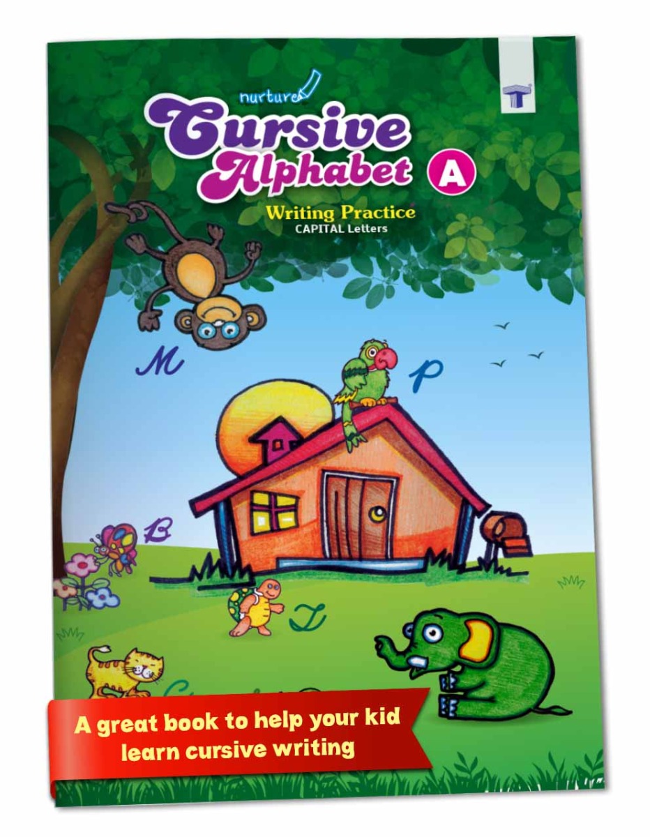Buy Nurture English Cursive Alphabet Writing Practice Book (A) online
