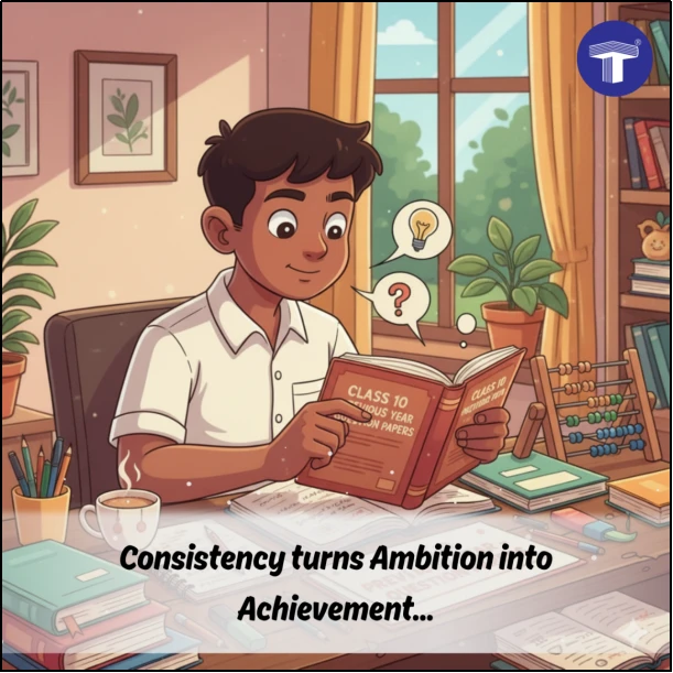 Std. 12 student studying last 5 years&rsquo; 12th Board papers