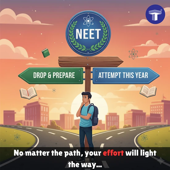 NEET dropper strategy decision whether to 