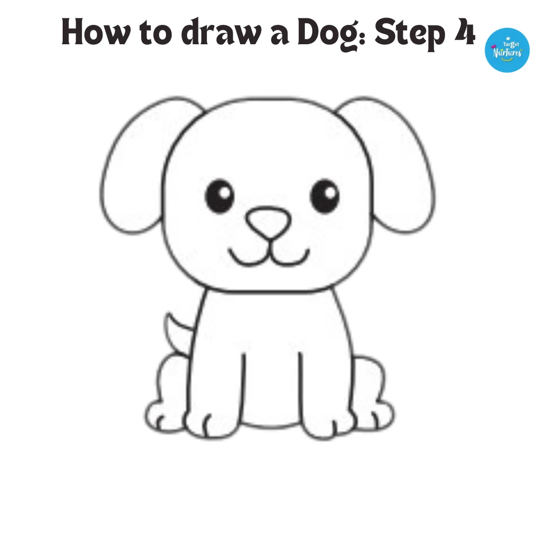 How To Draw A Dog: Step 3