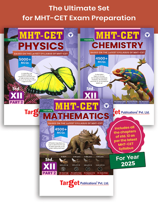 Buy MHT-CET Triumph PCM Part 2 Books Based on Std 12th MH Board