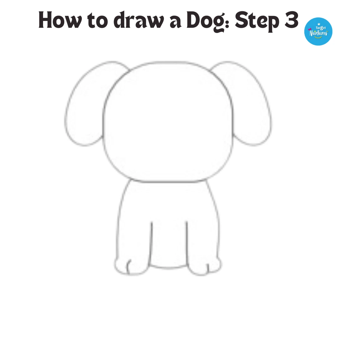 How To Draw A Dog: Step 3