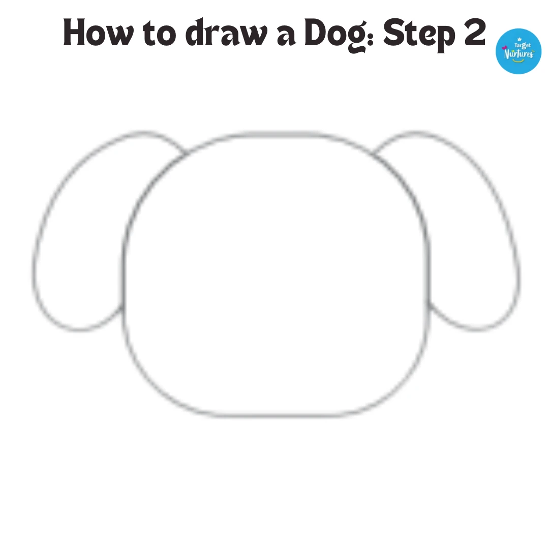 How To Draw A Dog: Step 2