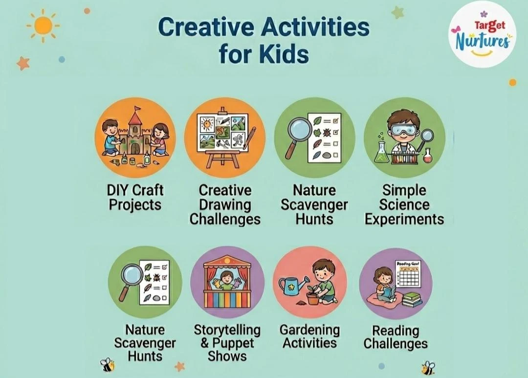 Creative Activities for Kids during Summers