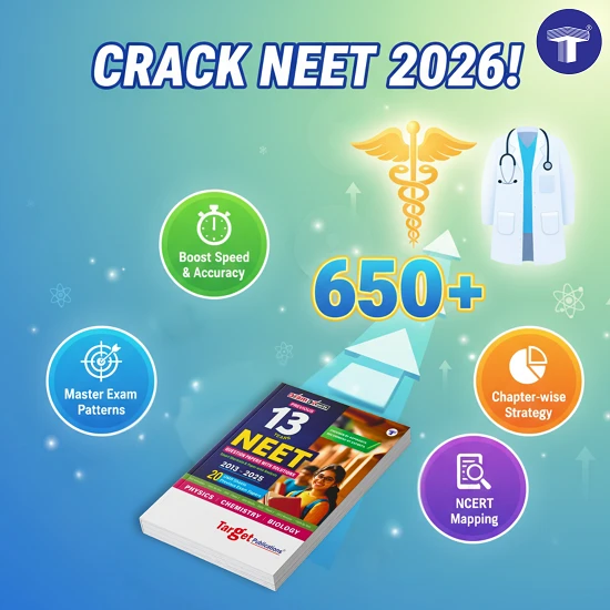 NEET 13 Years PYQ Book helping students master exam patterns, speed, accuracy, and score 650+ in NEET 2026