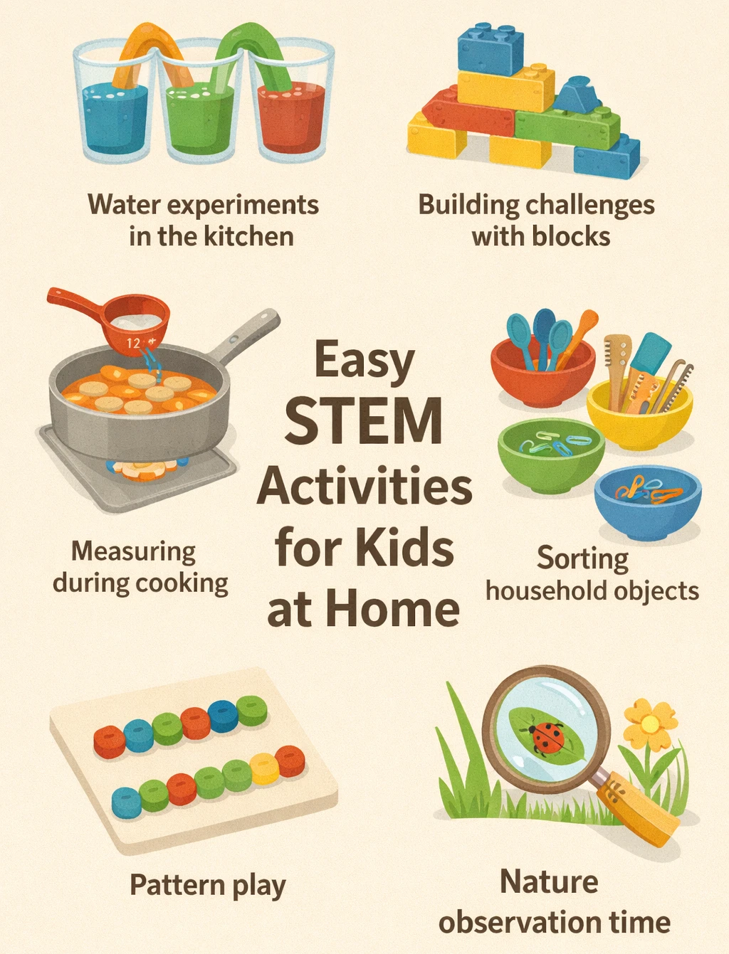 Easy STEM Activities for Kids at Home